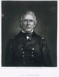 Zachary Taylor, Engraved After a Daguerreotype by Thomas B. Welch